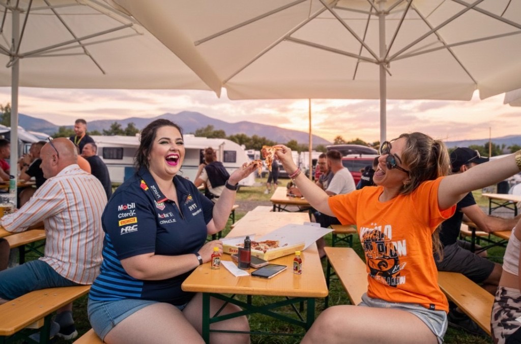Camping WEISS Spielberg – gemeinsam anstoßen beim F1 Wochenende